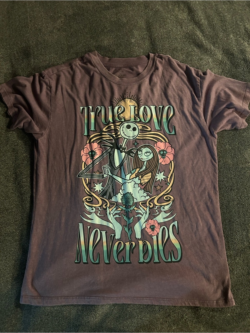 Disney Purple Graphic Tee - True Love Design